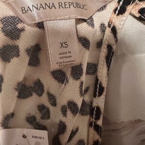 Banana Republic Leopard Print Top